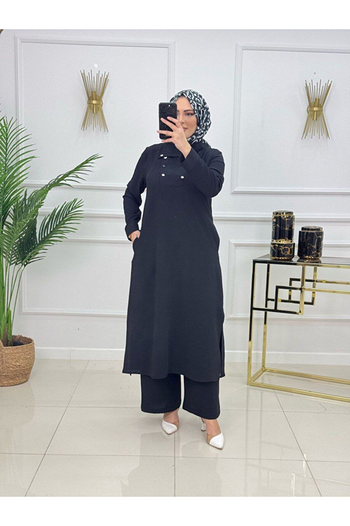 Kadın Tesettür 2'Li Takım Tunik & Pantolon