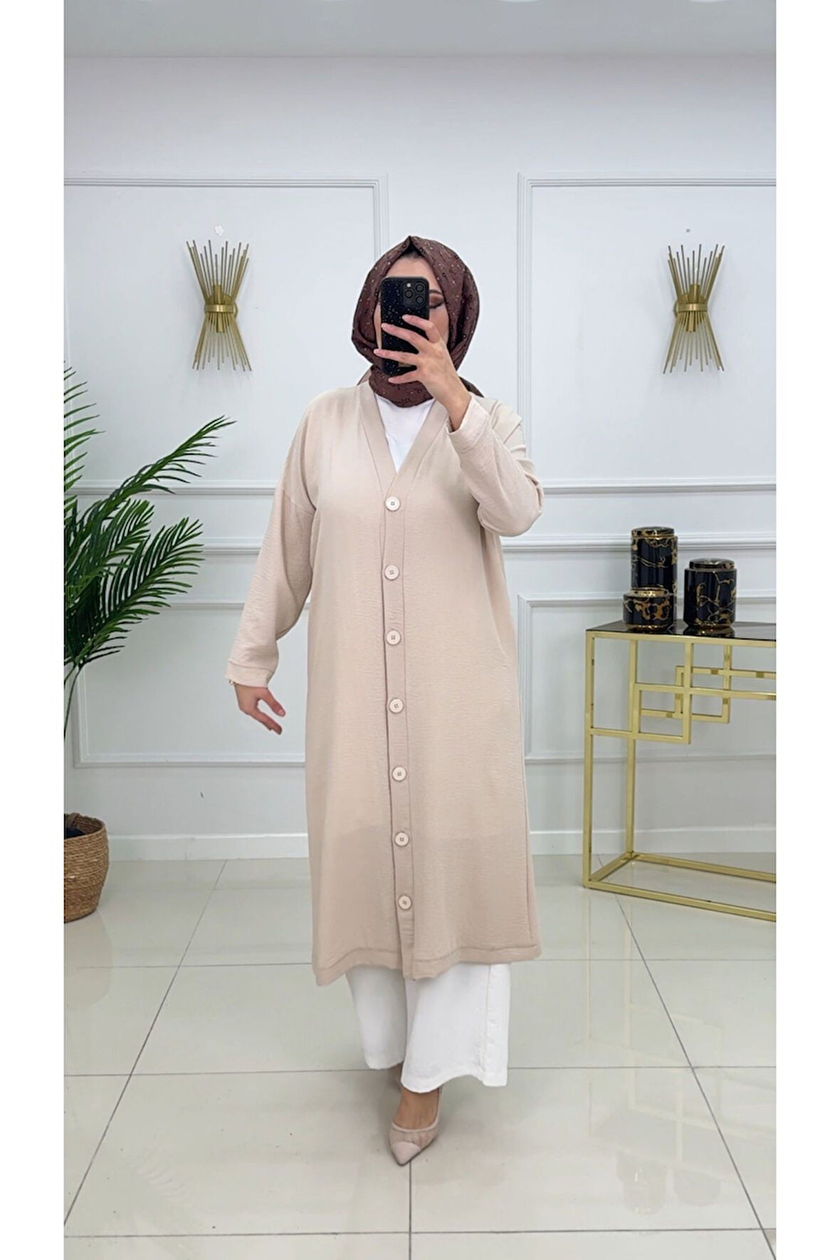 Kadın Tesettür Giyim Hırka