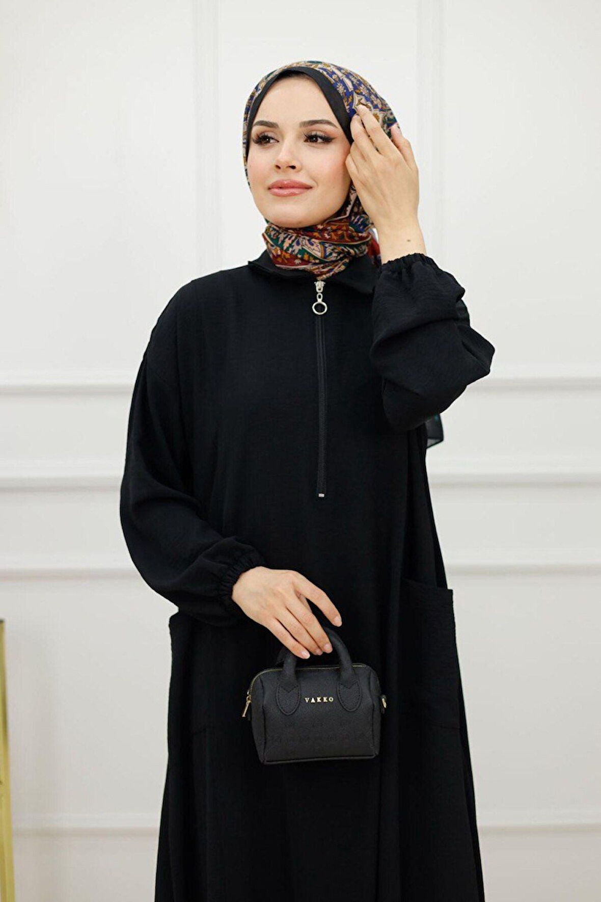 Kadın Tesettür 2'Li Yazlık Aerobin Takım Tunik & Pantolon