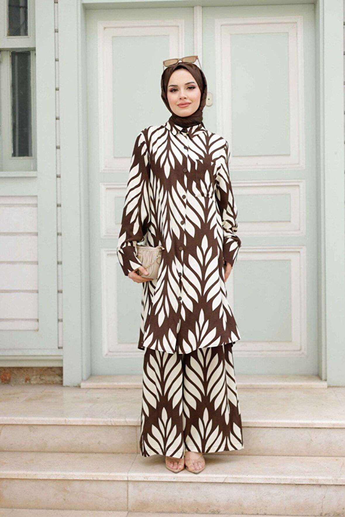 Kadın Tesettür 2'Li Takım Tunik & Pantolon