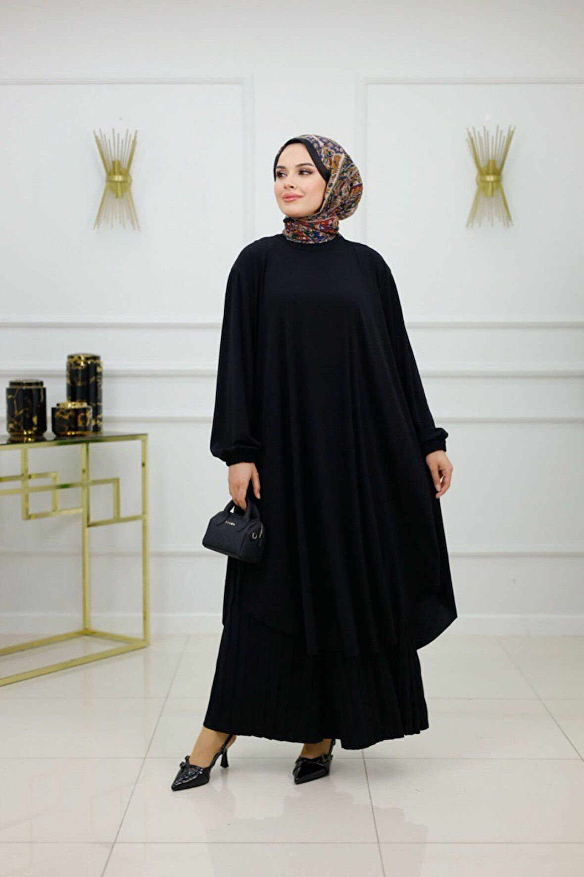 Kadın Tesettür 2'Li Takım Tunik & Pantolon