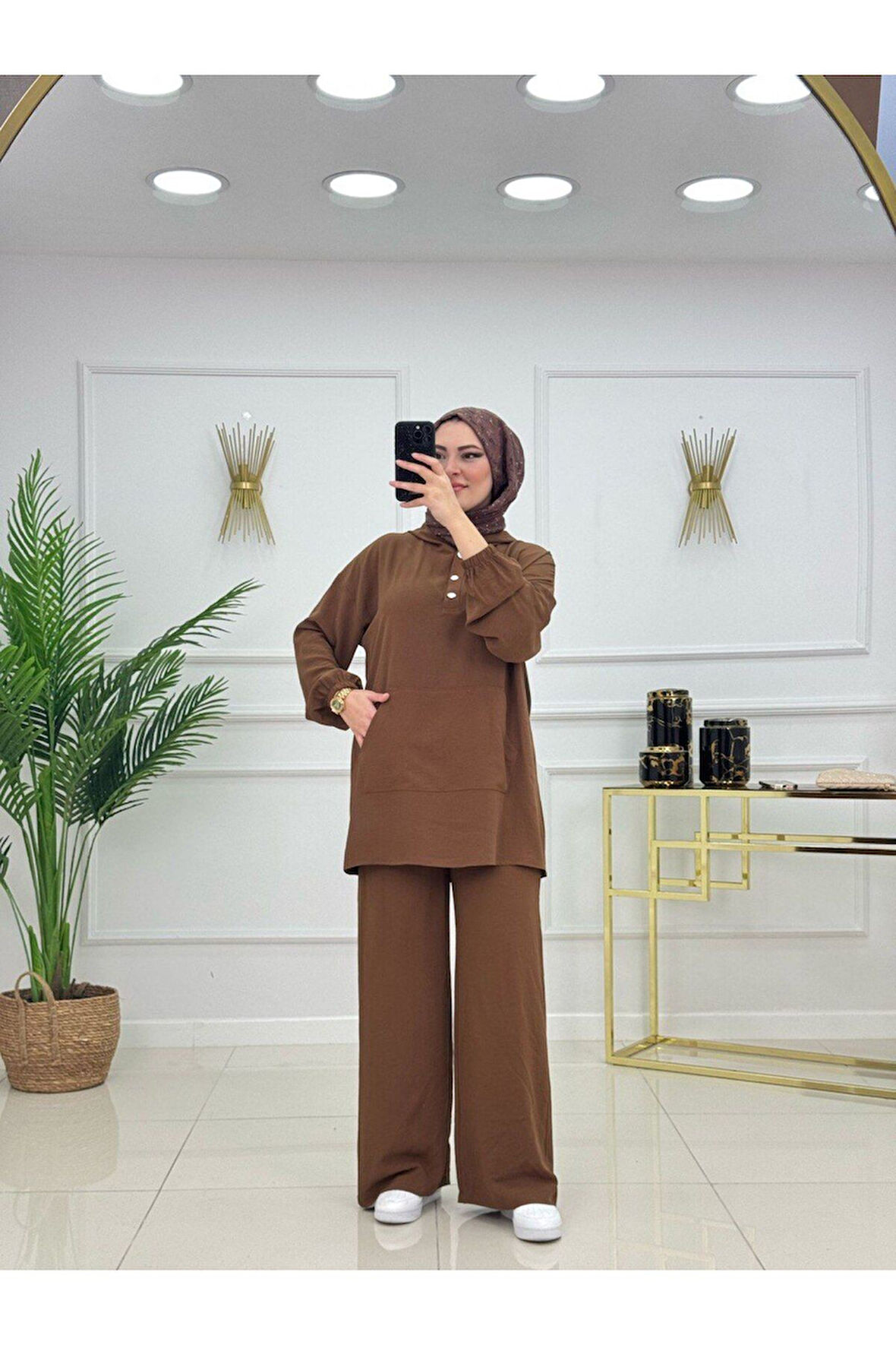 Kadın Tesettür 2'Li Takım Tunik & Pantolon