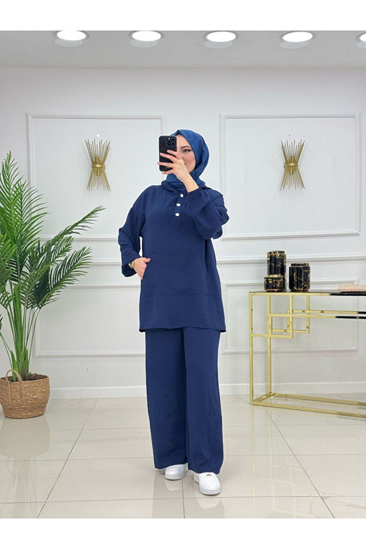 Kadın Tesettür 2'Li Takım Tunik & Pantolon