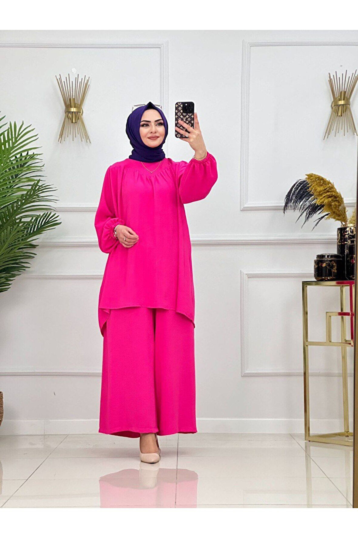 Kadın Tesettür 2'Li Takım Tunik & Pantolon