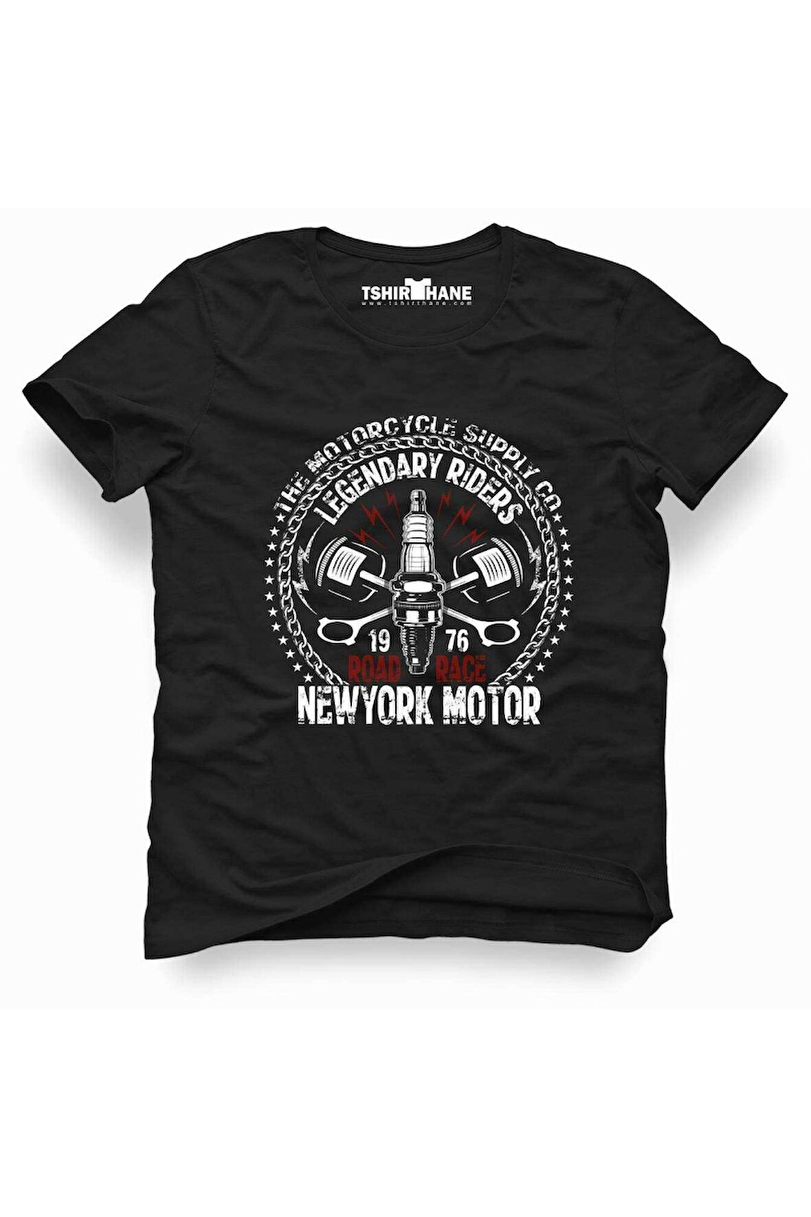 Tshirthane American road race Tişört Erkek Tshirt