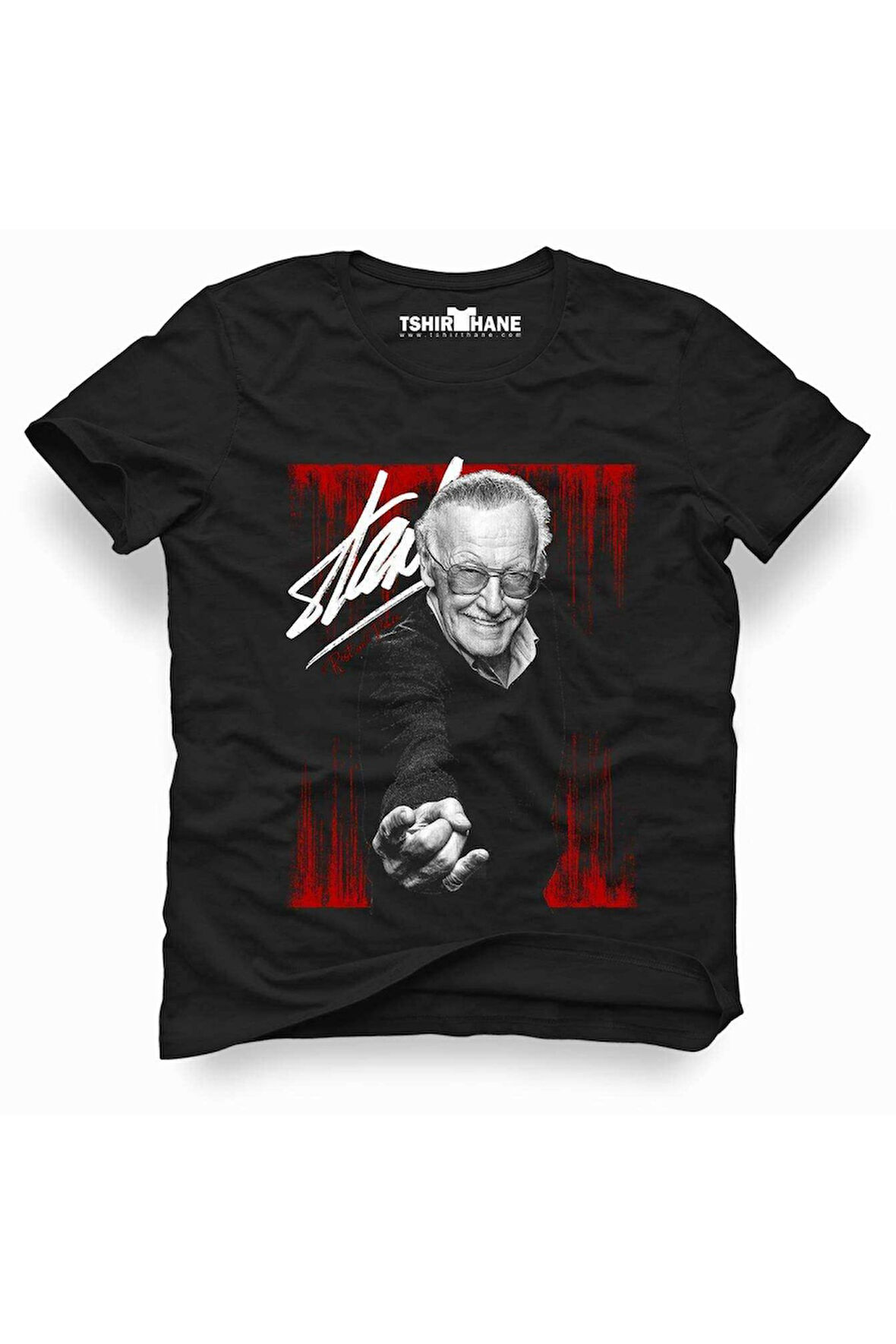Tshirthane marvel stan lee rest in peace tag Tişört Erkek Tshirt