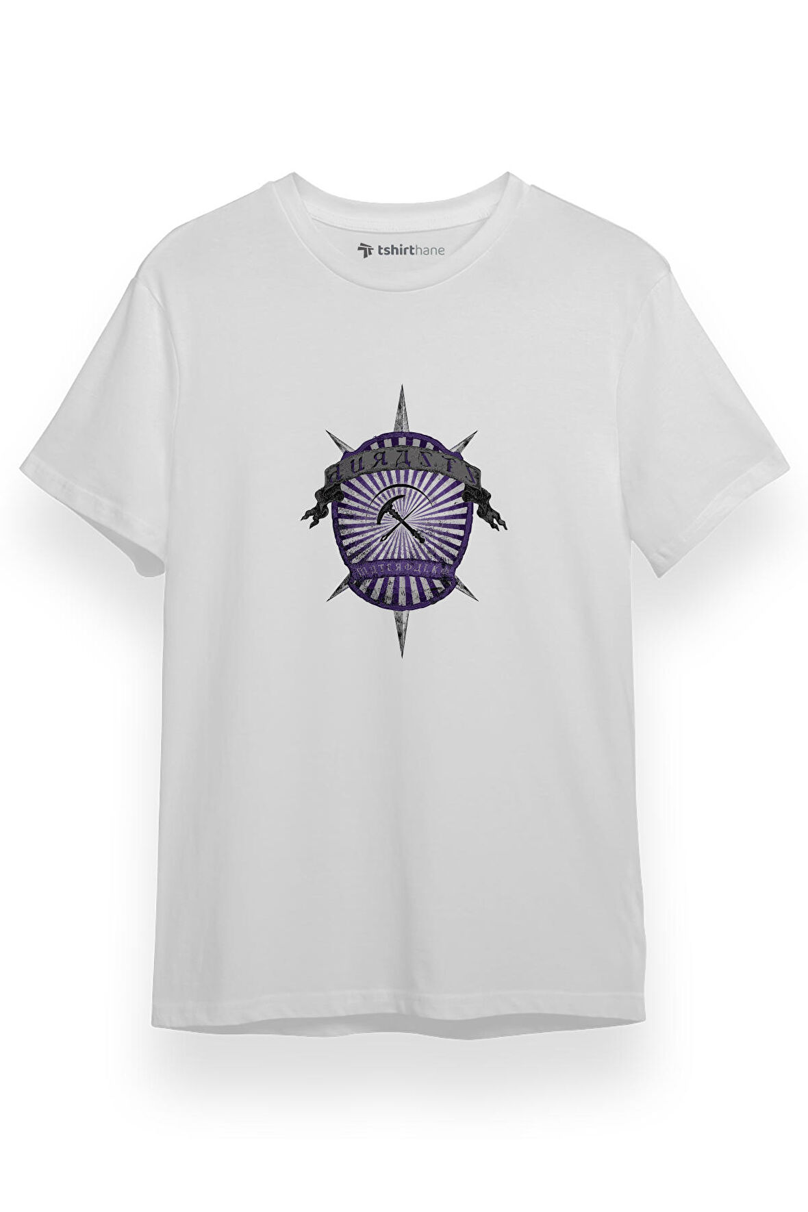 Shadow And Bone Durast  Beyaz Kısa kol Erkek Tshirt