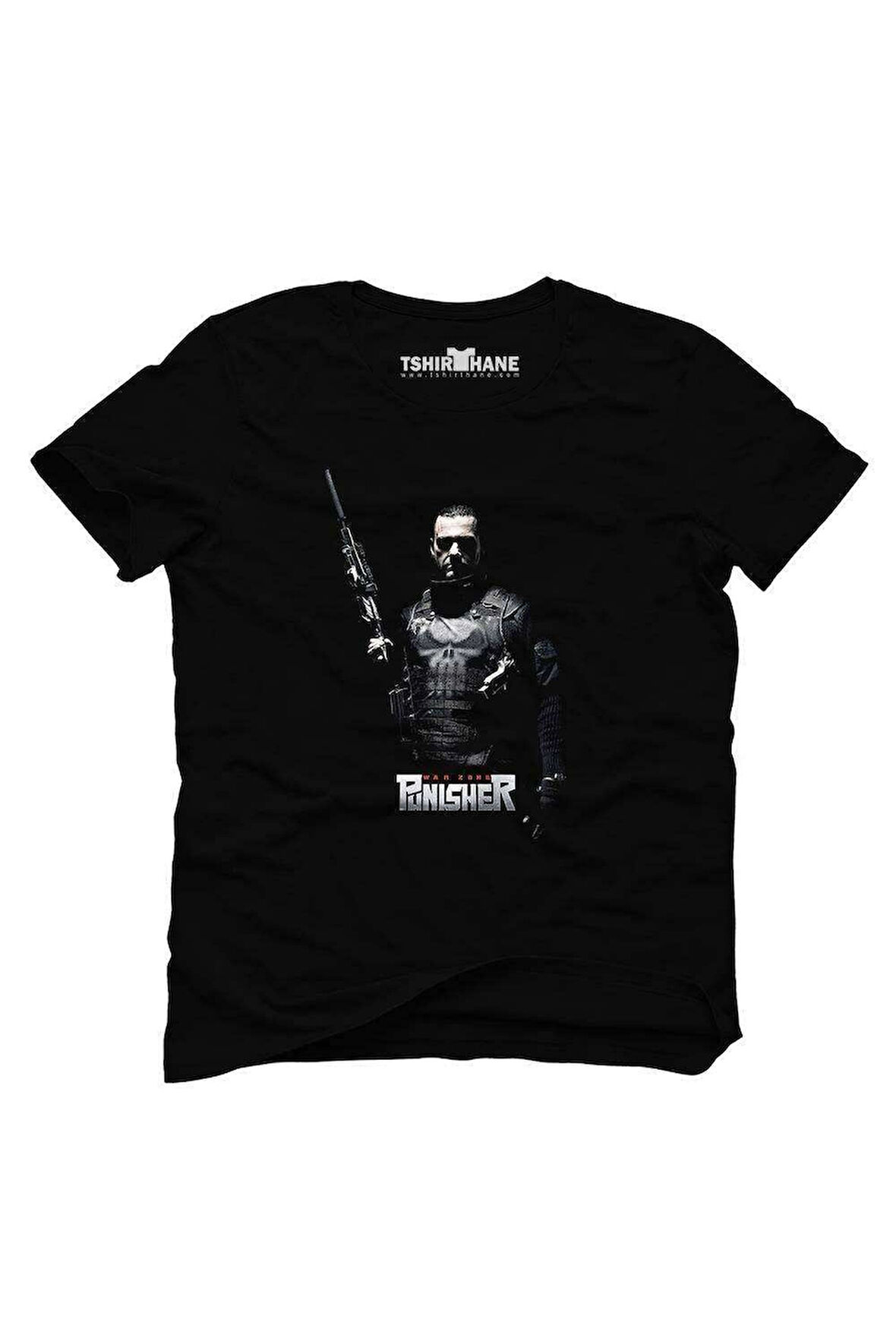 Tshirthane The Punisher War Zone Tişört Erkek Tshirt