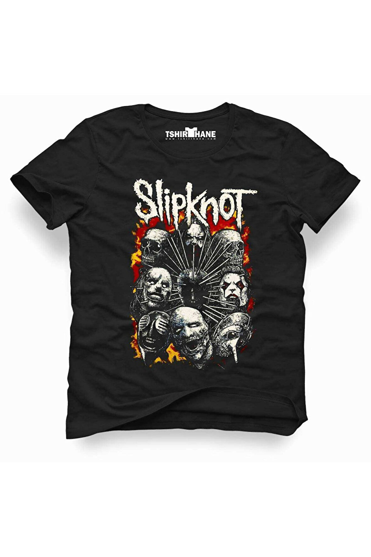 Tshirthane Slipknot Rock Metal Tişört Erkek Tshirt