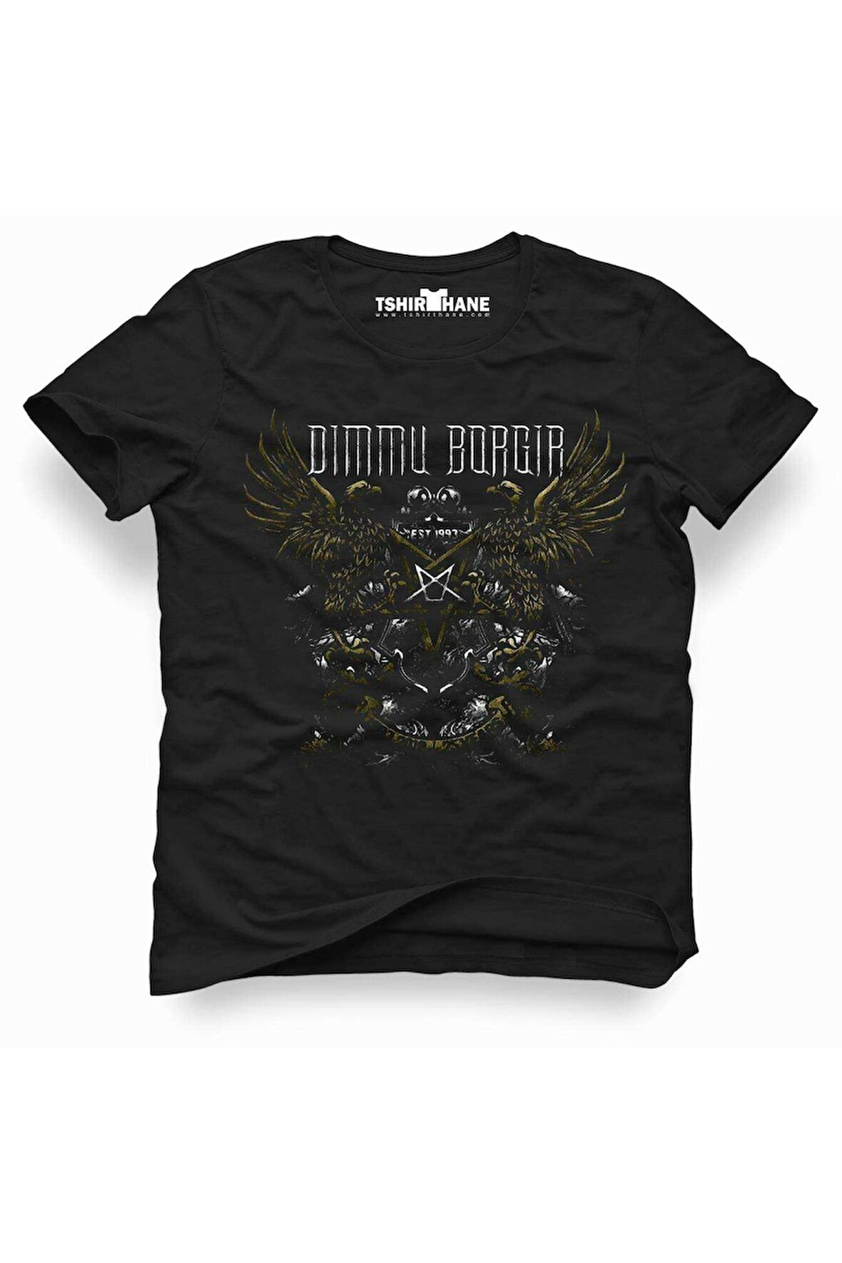 Tshirthane Dimmu borgir interdimensional summit Tişört Erkek Tshi