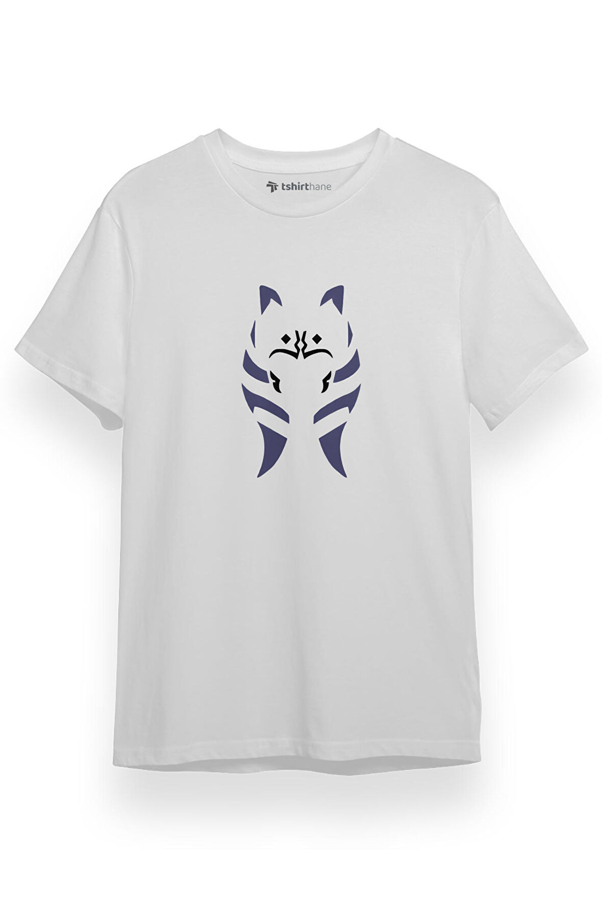 Ahsoka Tano Minimal Beyaz Kısa kol Erkek Tshirt