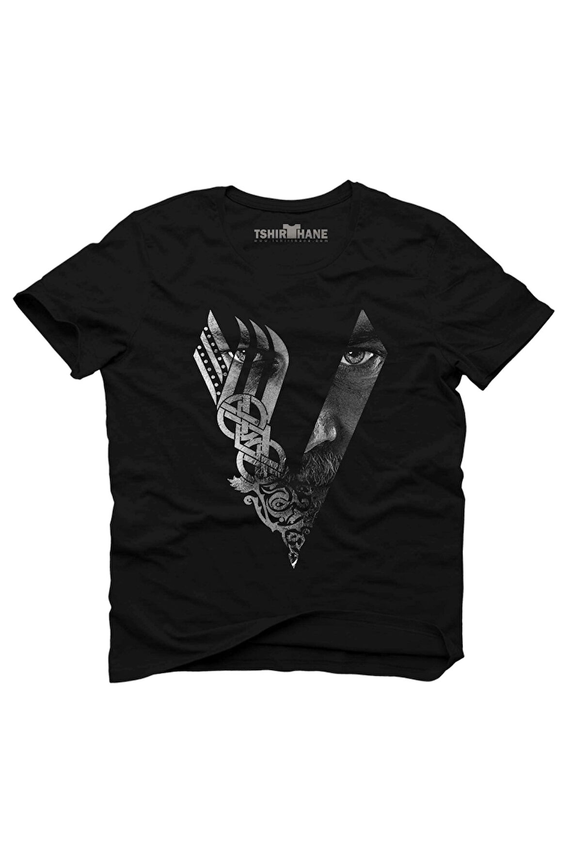 Tshirthane Vikings Ragnar Lothbrok Tişört Erkek Tshirt