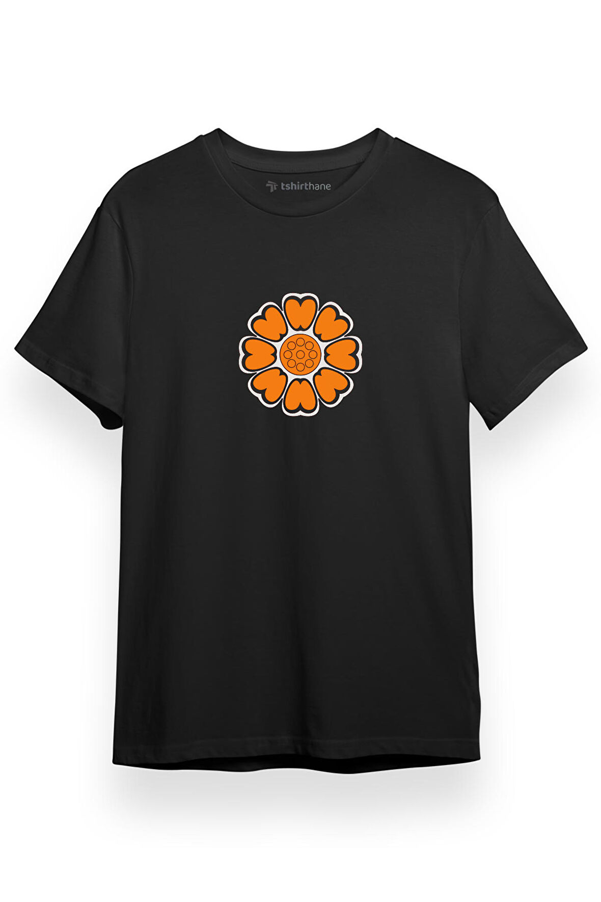 Avatar The Last Airbender White Lotus Siyah Kısa kol Erkek Tshirt