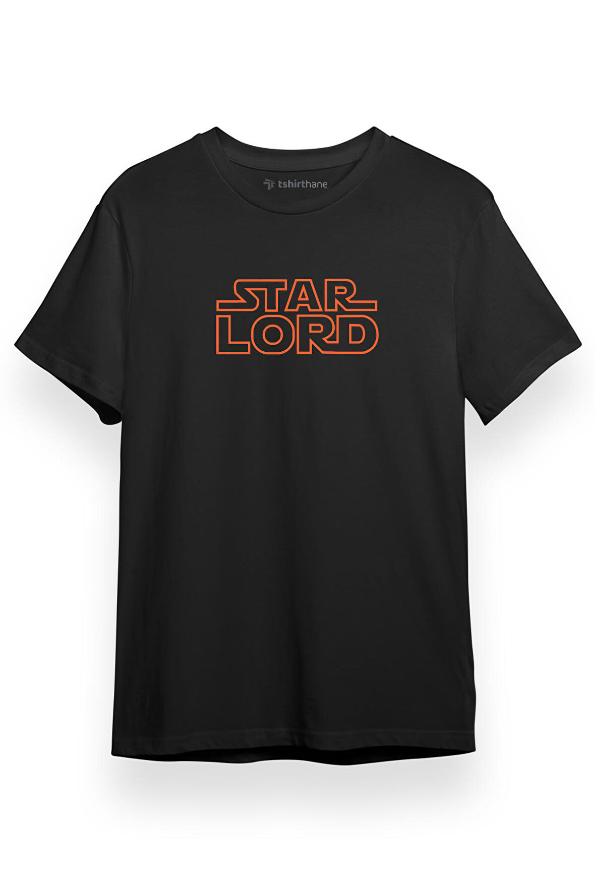 Guardians of the Galaxy Star Lord Siyah Kısa kol Erkek Tshirt