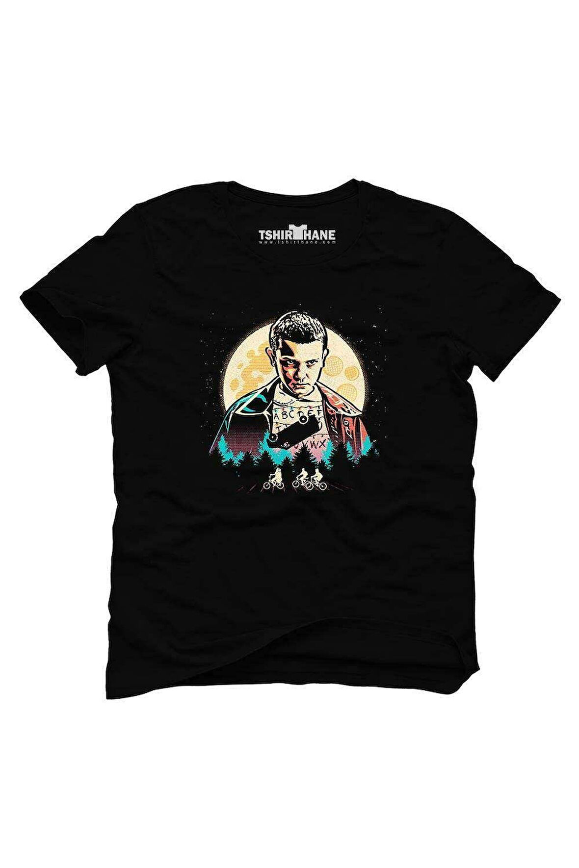 Tshirthane Stranger Things Eleven Demogorgon a b c  Tişört Erkek