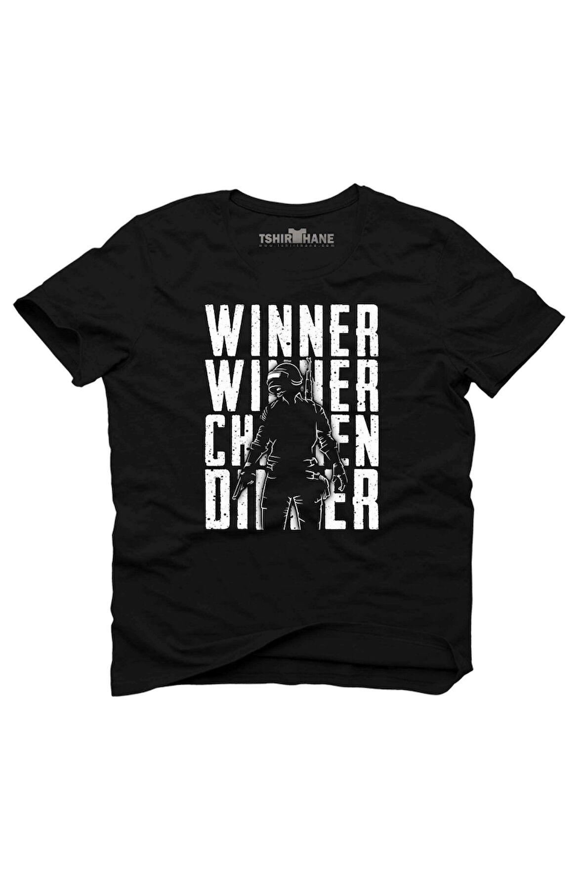 Tshirthane Pubg Winner Soldier  Tişört Erkek Tshirt