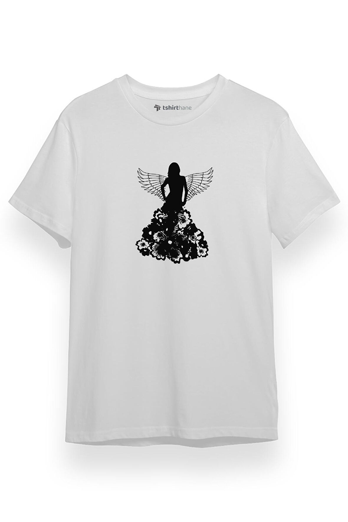 Angel Icon Beyaz Kısa kol Erkek Tshirt