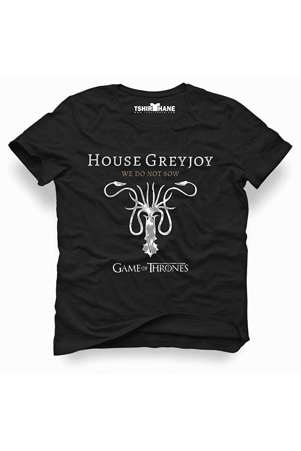 Tshirthane Game of Thrones HOUSE GREYJOY  Tişört Erkek Tshirt