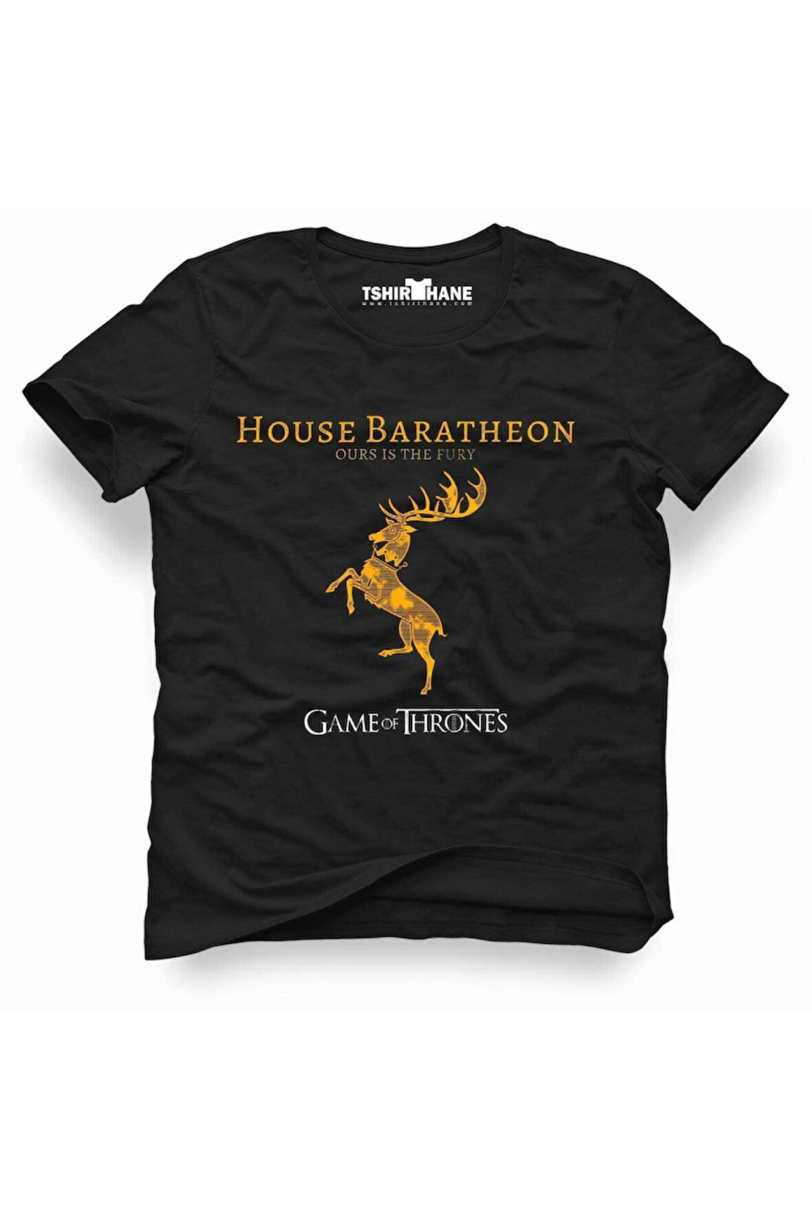 Tshirthane Game of Thrones HOUSE BARATHEON  Tişört Erkek Tshirt