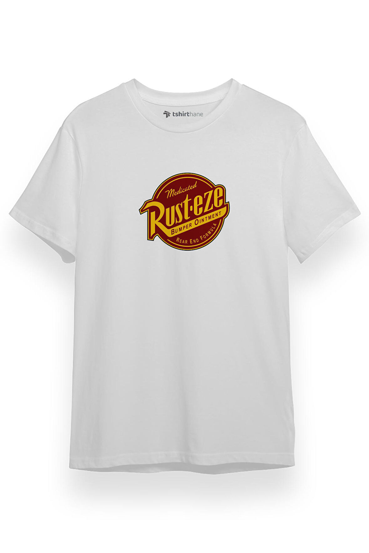 Cars Rust-eze Bumper Ointment Beyaz Kısa kol Erkek Tshirt