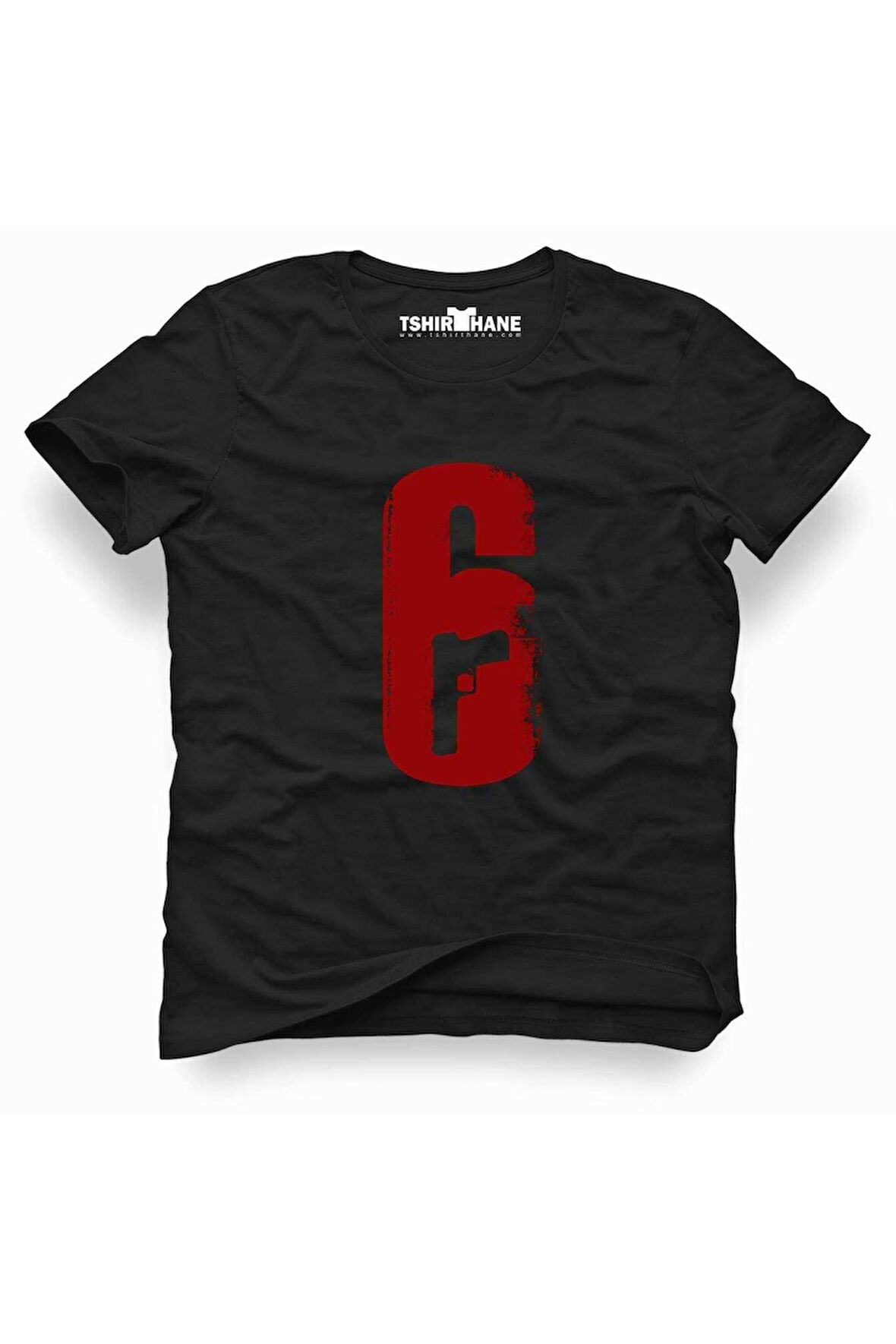 Tshirthane Rainbow six 6 Tişört Erkek Tshirt