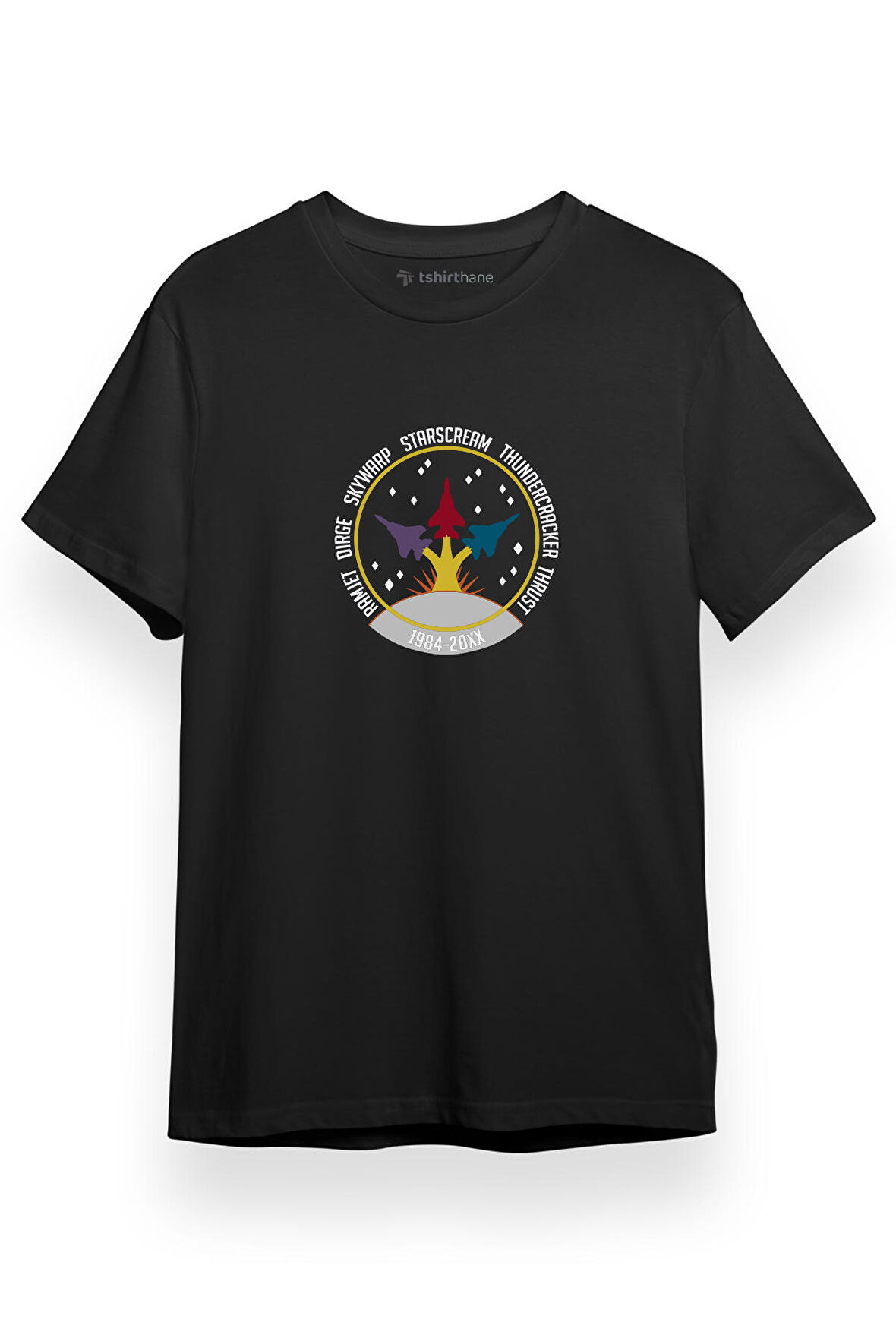 Transformers The Trine Siyah Kısa kol Erkek Tshirt