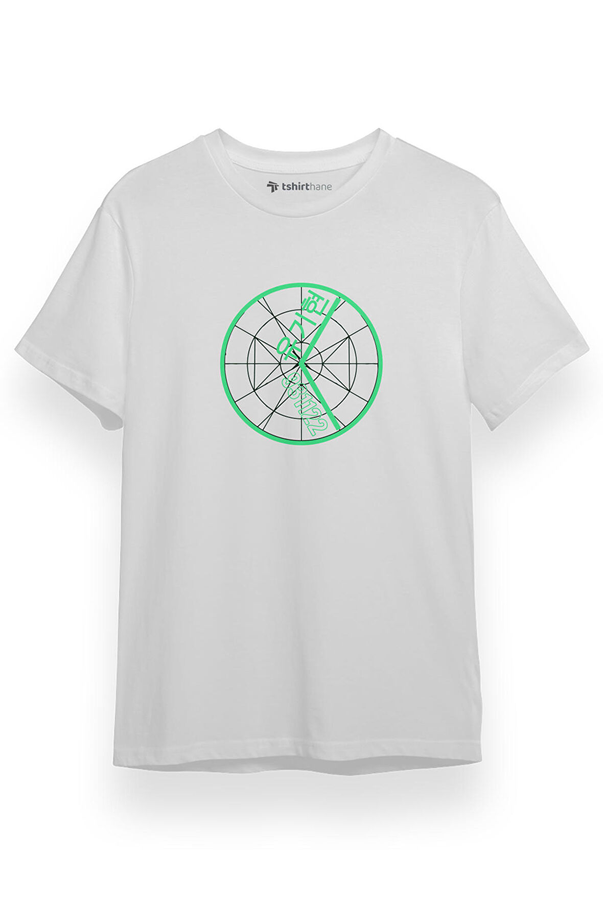 Monsta X The Connect Circle Logo Beyaz Kısa kol Erkek Tshirt