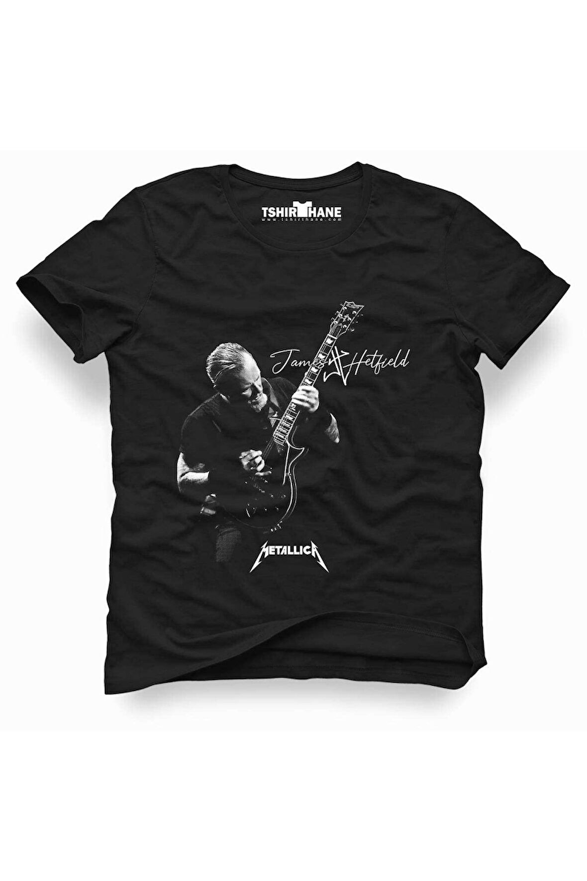 Tshirthane Metallica James Hetfield  guitar Tişört Erkek Tshirt