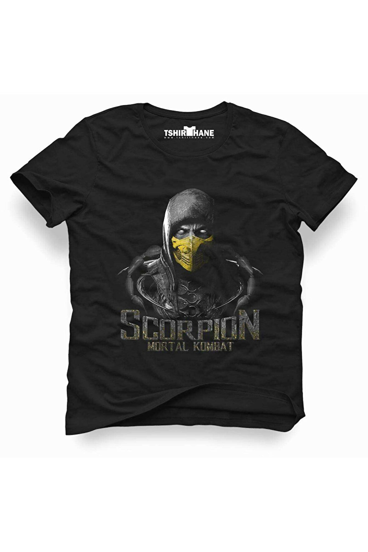 Tshirthane mortal kombat scorpion fatality 2 Tişört Erkek Tshirt