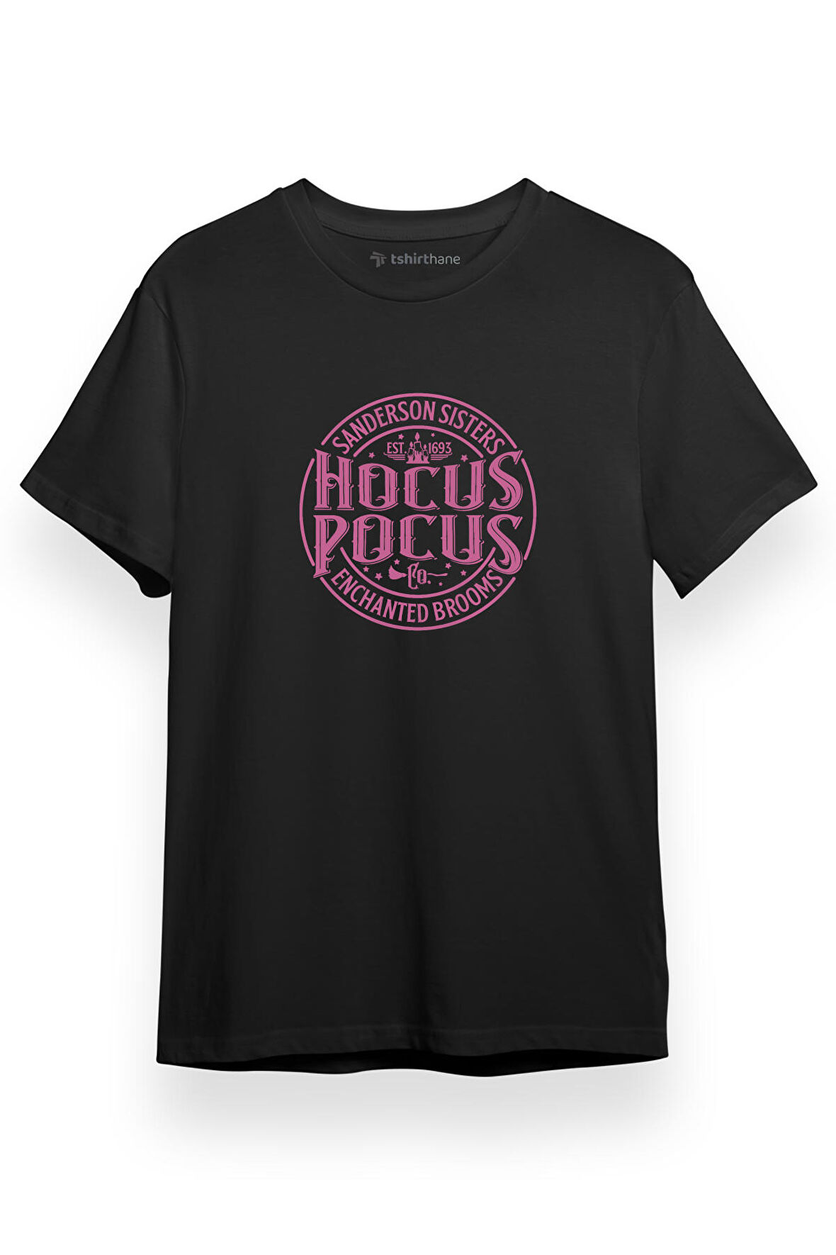 Hocus Pocus Sanderson Sisters Siyah Kısa kol Erkek Tshirt