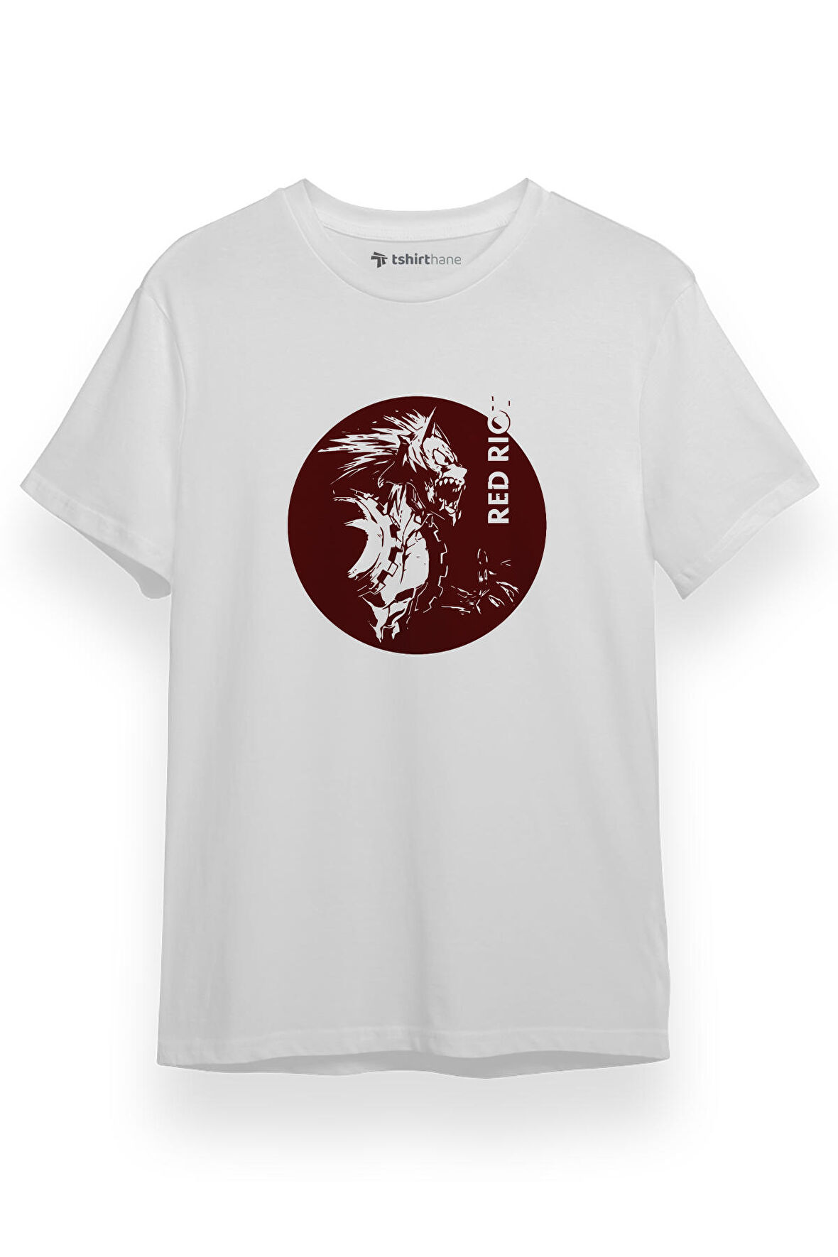 My Hero Academia Red Riot Beyaz Kısa kol Erkek Tshirt