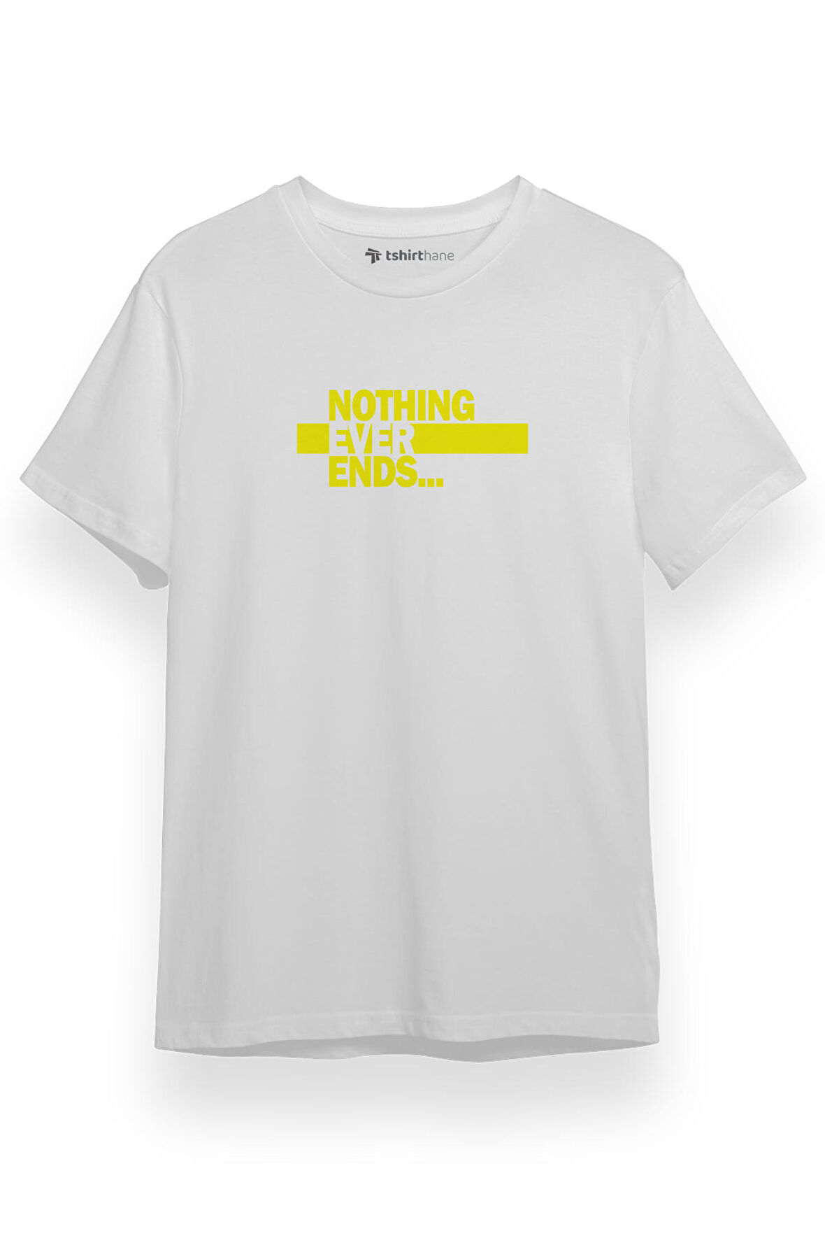 Watchmen Nothing Ever Ends Beyaz Kısa kol Erkek Tshirt