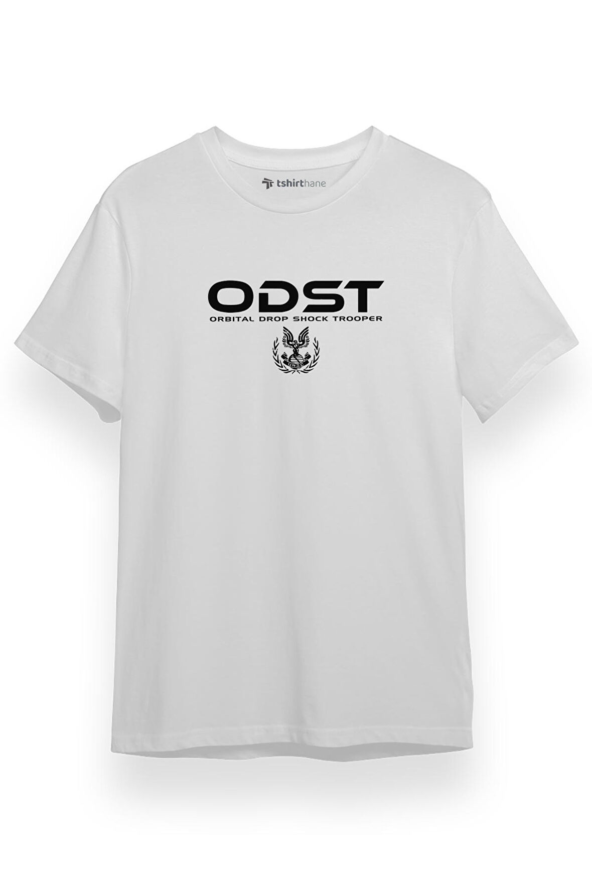 Halo Odst Orbital Drop Shock Trooper Beyaz Kısa kol Erkek Tshirt