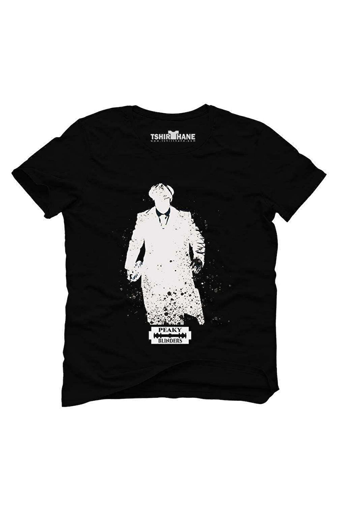Tshirthane Peaky Blinders Tommy Shelby gölge Tişört Erkek Tshirt