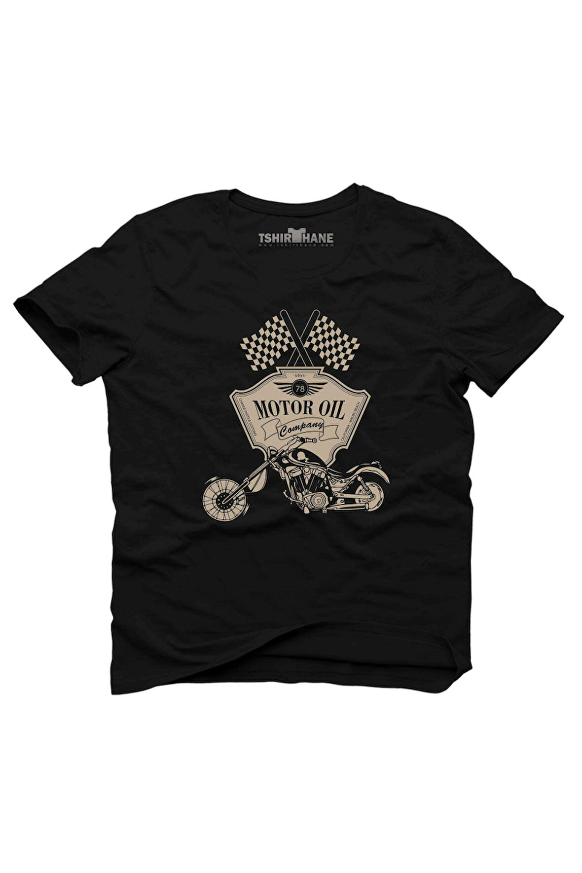 Tshirthane Motor Oil Tişört Erkek Tshirt