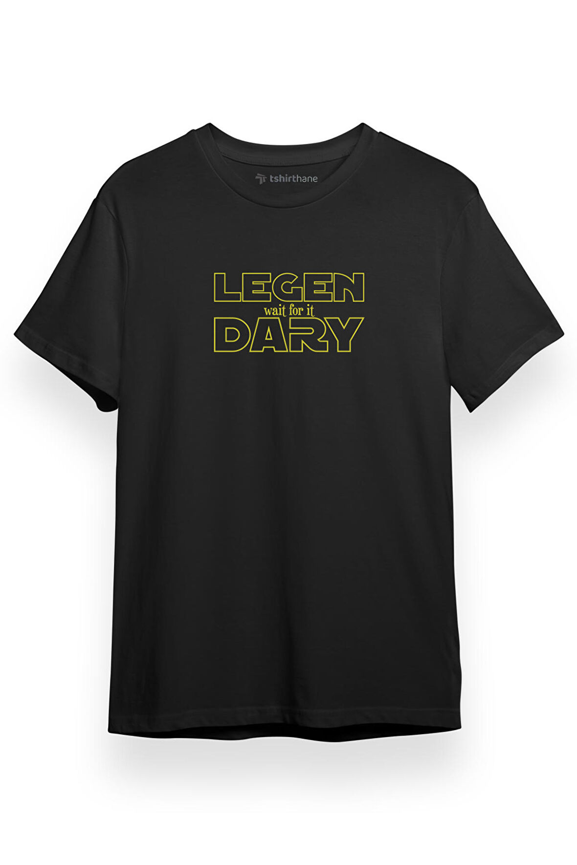 How I Met Your Mother Legendary Siyah Kısa kol Erkek Tshirt