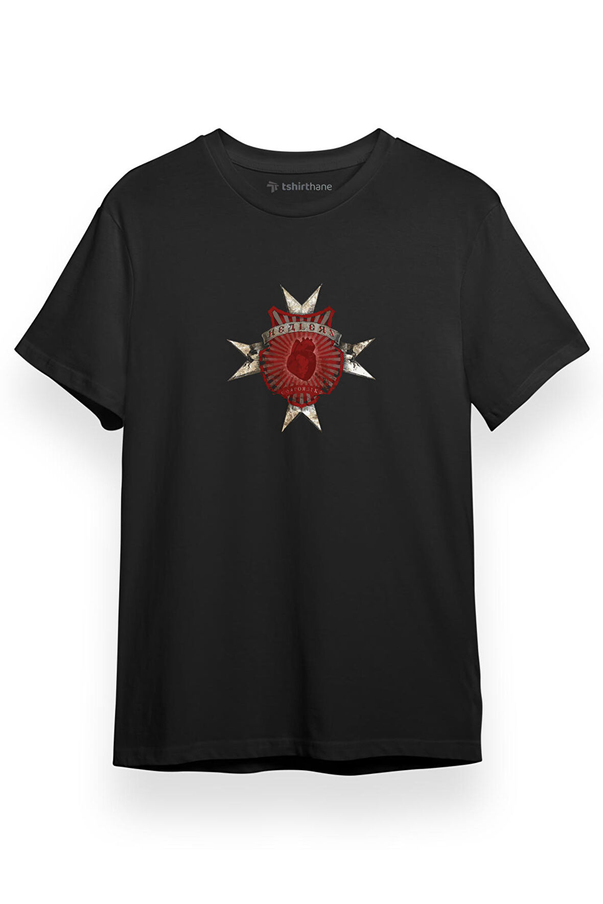 Shadow And Bone Healer Siyah Kısa kol Erkek Tshirt