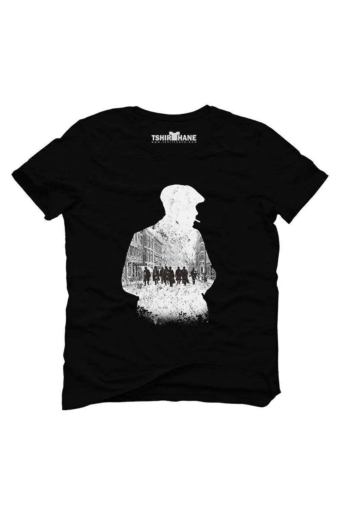 Tshirthane Peaky Blinders Tommy Shelby Shadow Tişört Erkek Tshirt