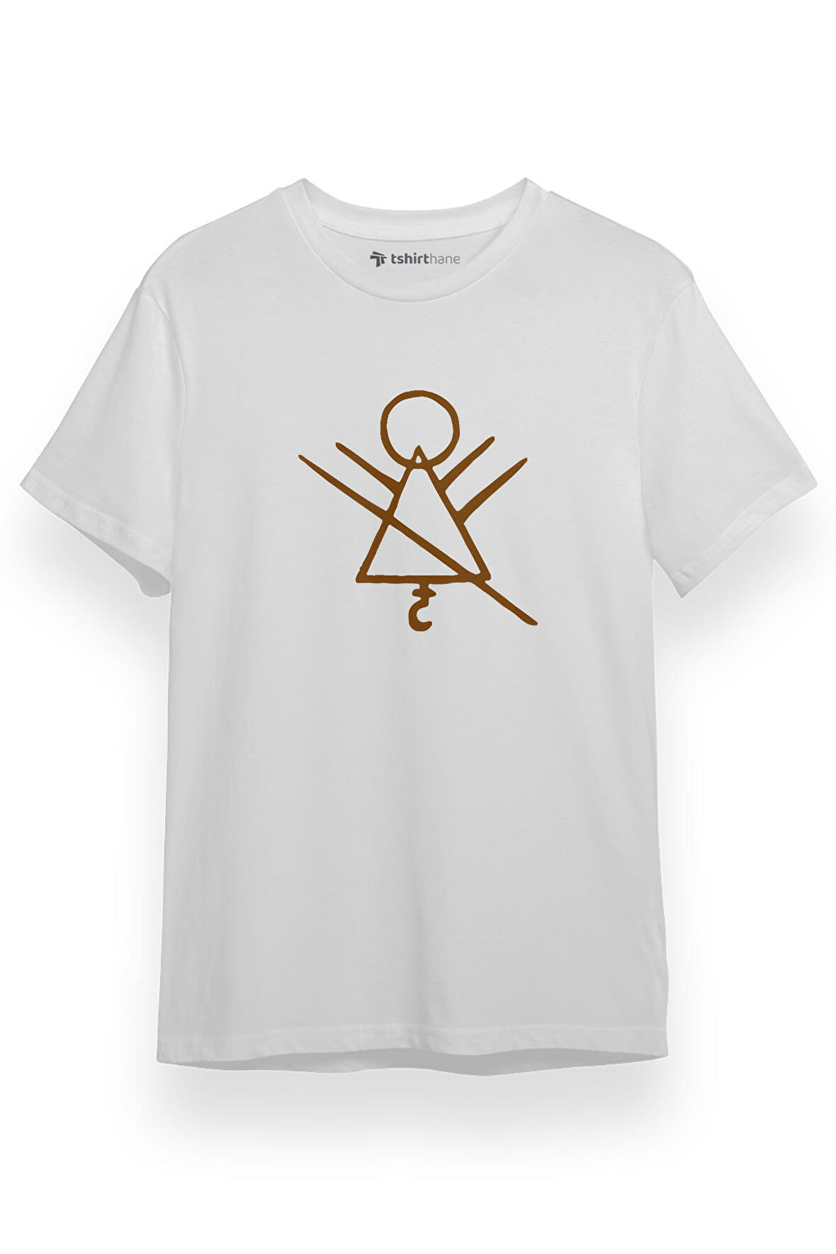 Yellowjackets Symbol Beyaz Kısa kol Erkek Tshirt