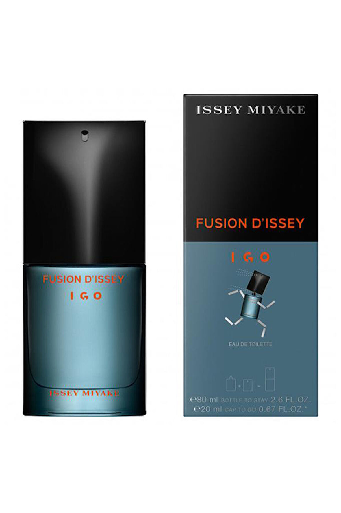 Issey Miyake Fusion D‘Issey IGO EDT 80+20 ml Erkek Parfüm