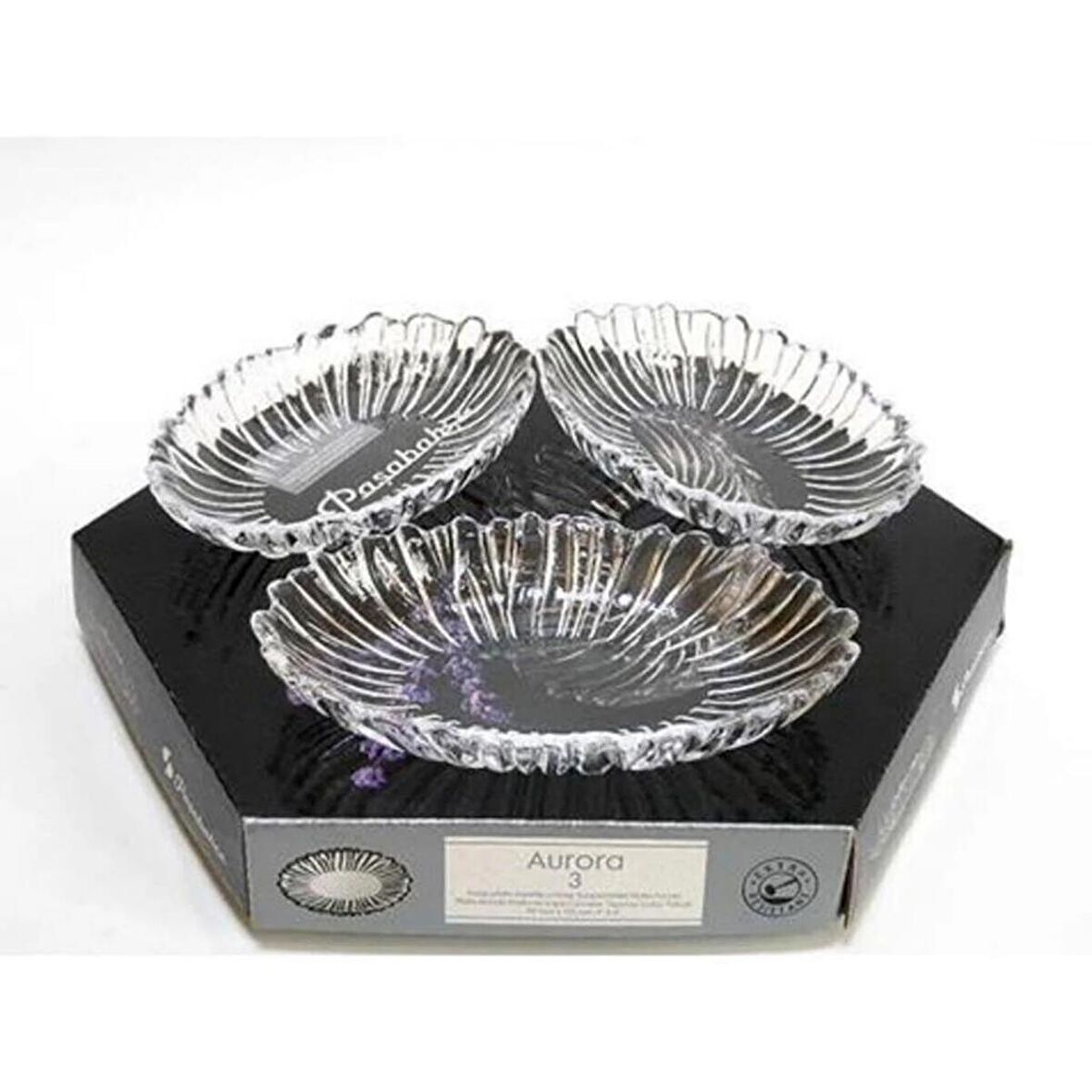 Paşabahçe 6'lı Aurora Servis Tabağı Oval - 10545