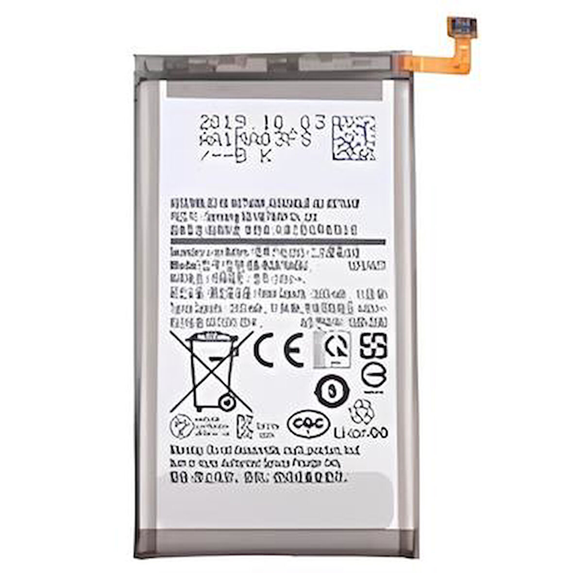 Samsung Galaxy  S10E - SM-G970F Batarya Pil Orijinal