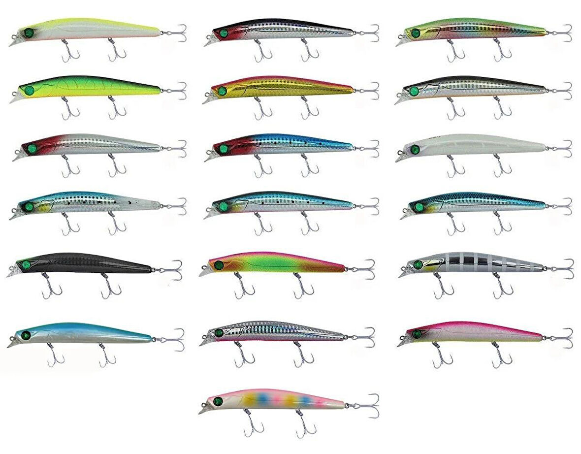 Kendo Haryu Minnow 14.8Gr 12.5Cm Floating Suni Yem 21