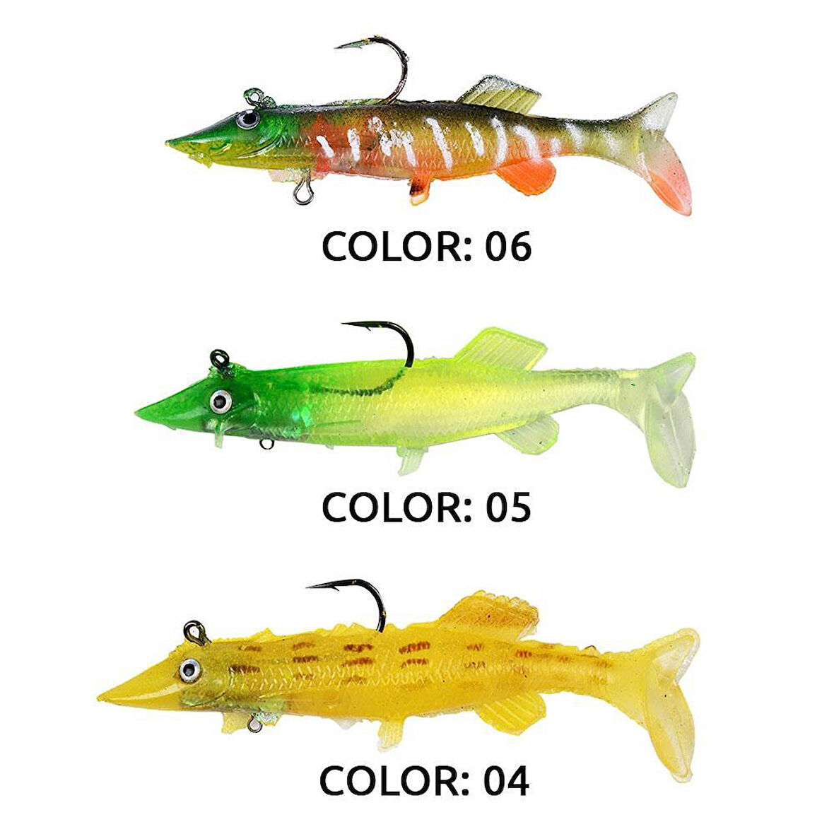 Mutant Fighter 12.5cm Silikon Yem 05