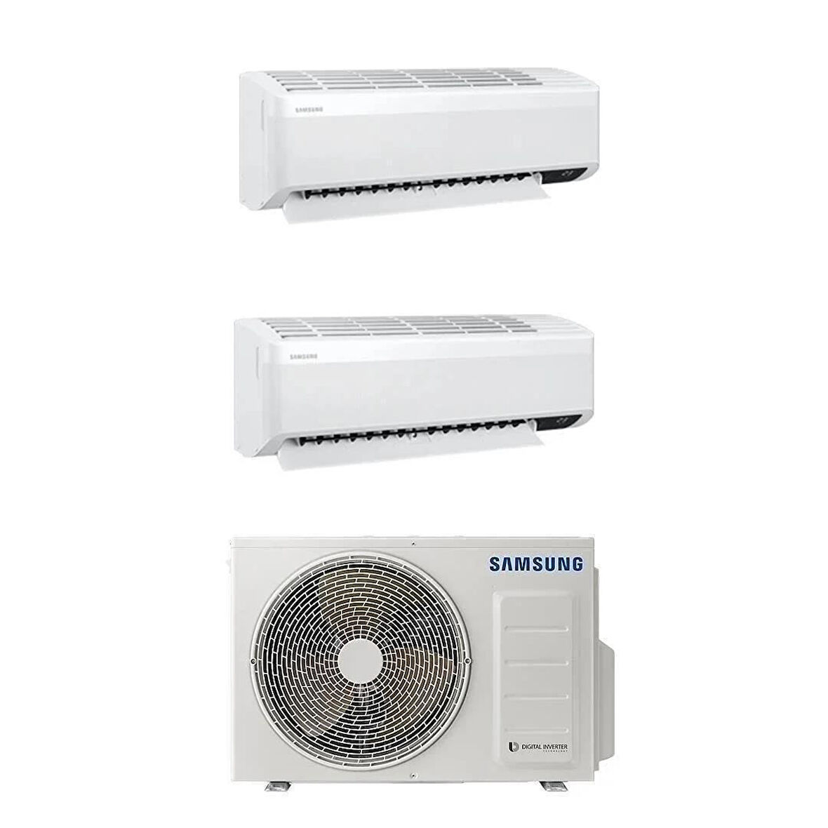 Samsung Wind Free Multi 1+2 Sistem (AJ068TXJ3KH/EA) 12+18 Btu İç 6,8 kw Dış Ünite