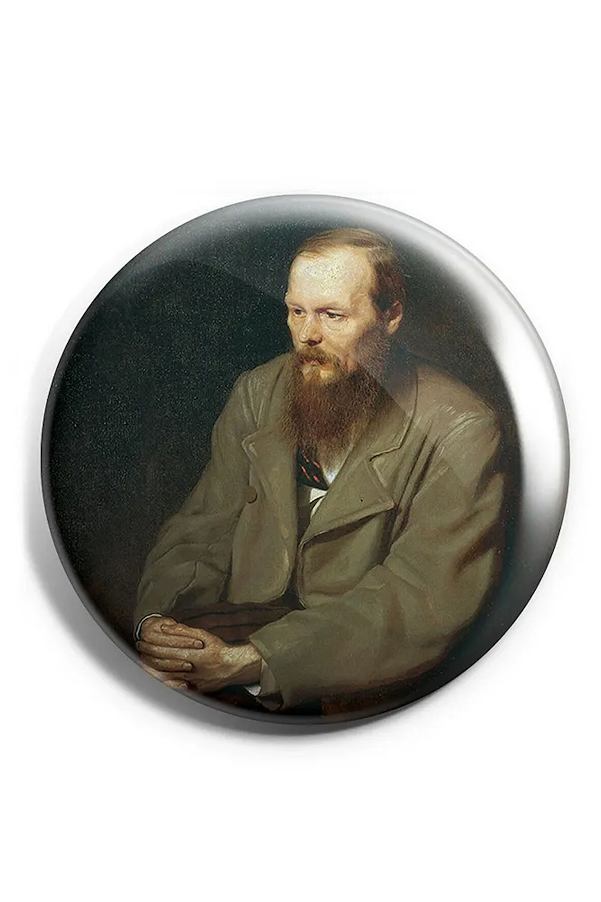 Dostoyevski Iğneli Çanta Rozeti