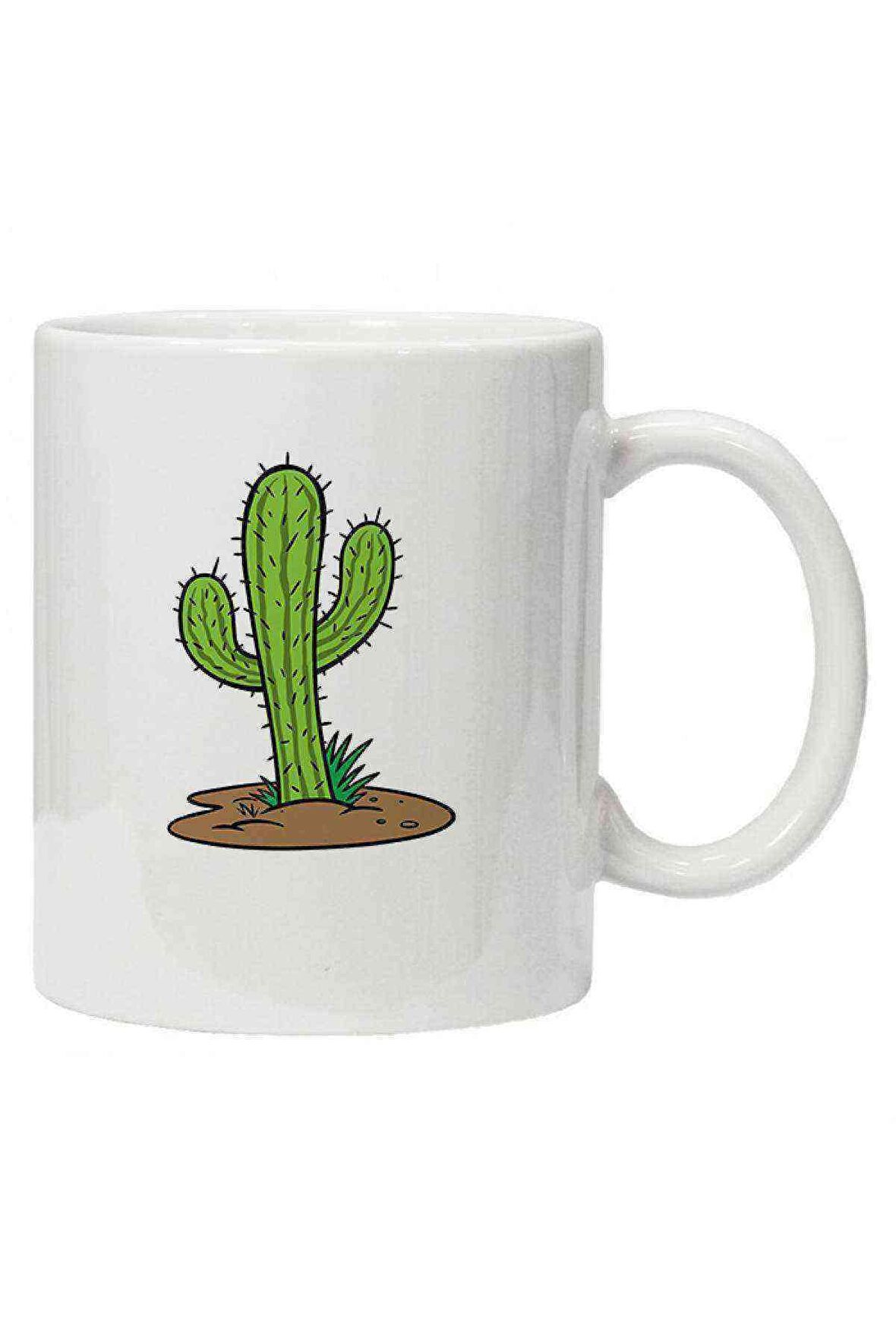 Kupa Bardak Kaktüs Cactus