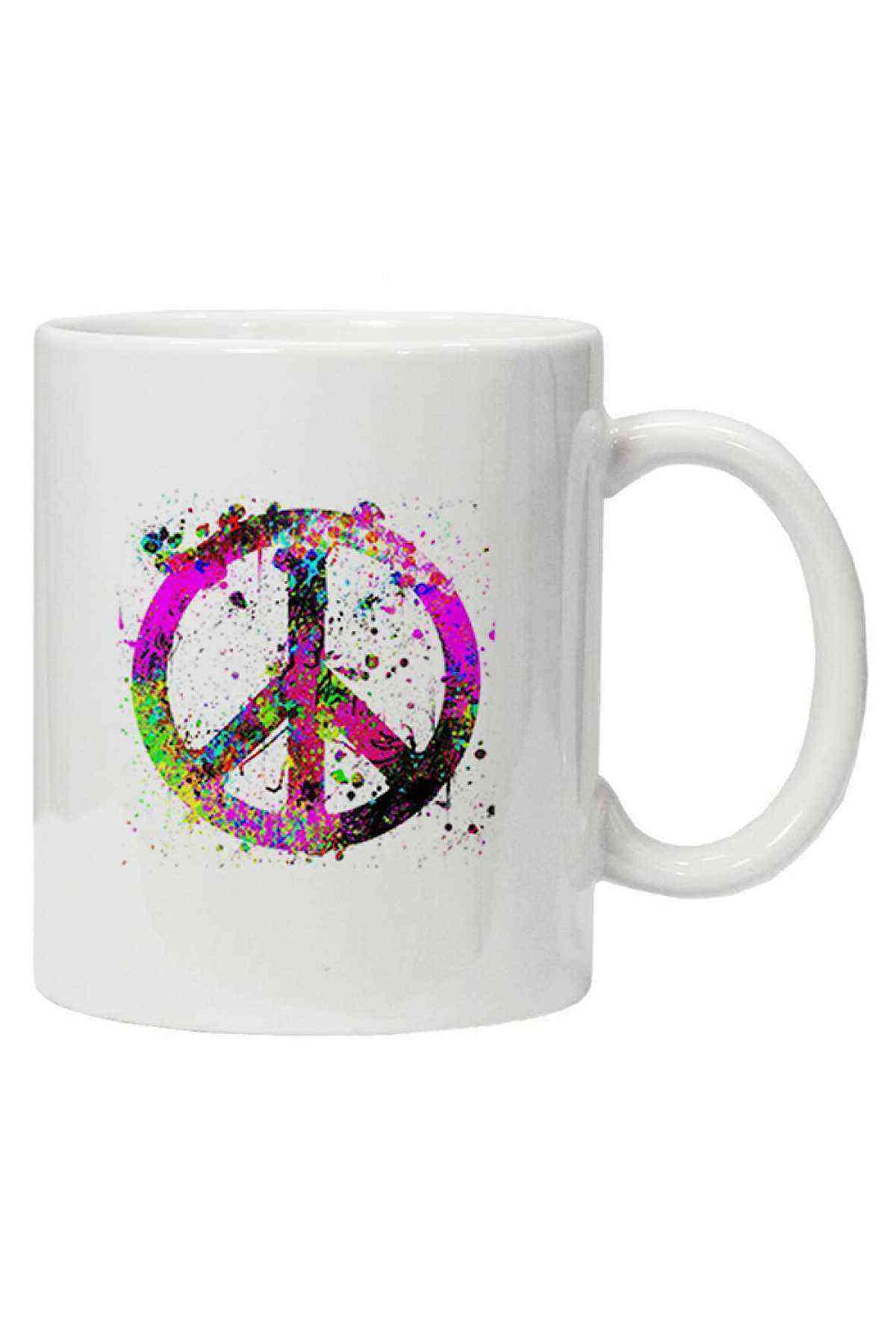 Kupa Bardak Peace Sign