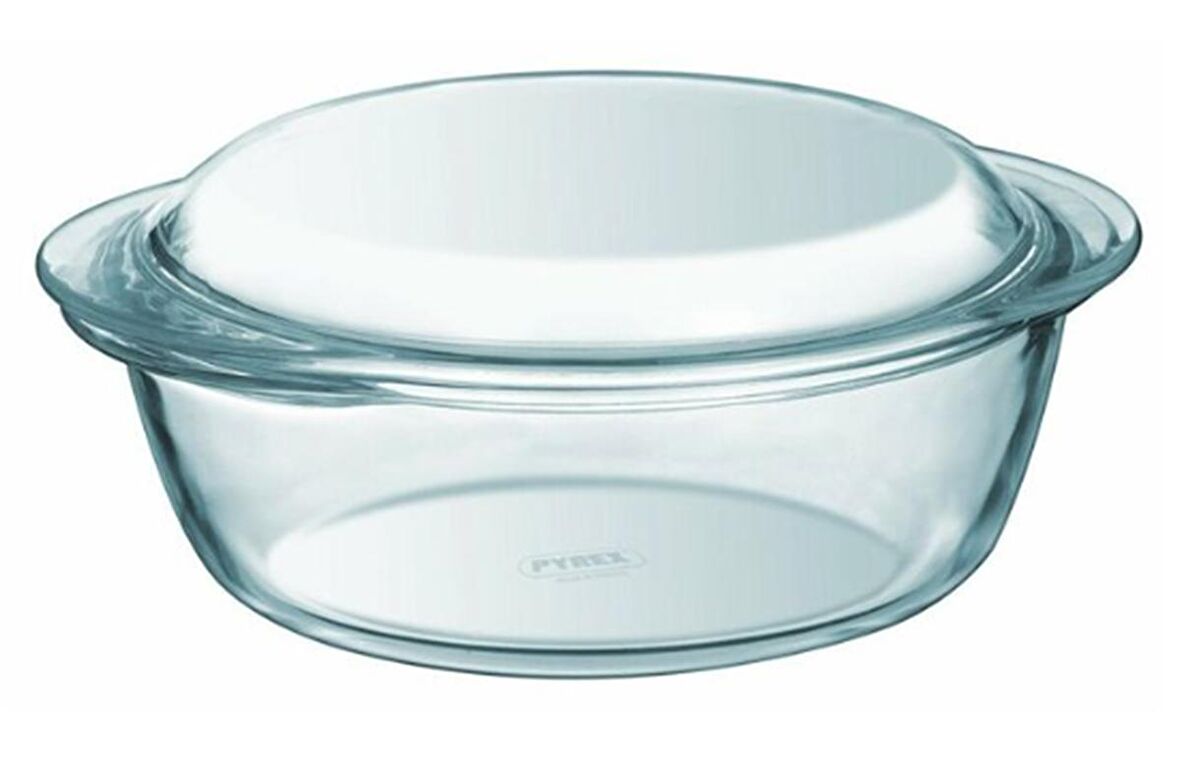 PYREX 204A000/7743 KAPAKLI CAM YUVARLAK FIRIN KABI 2,1L