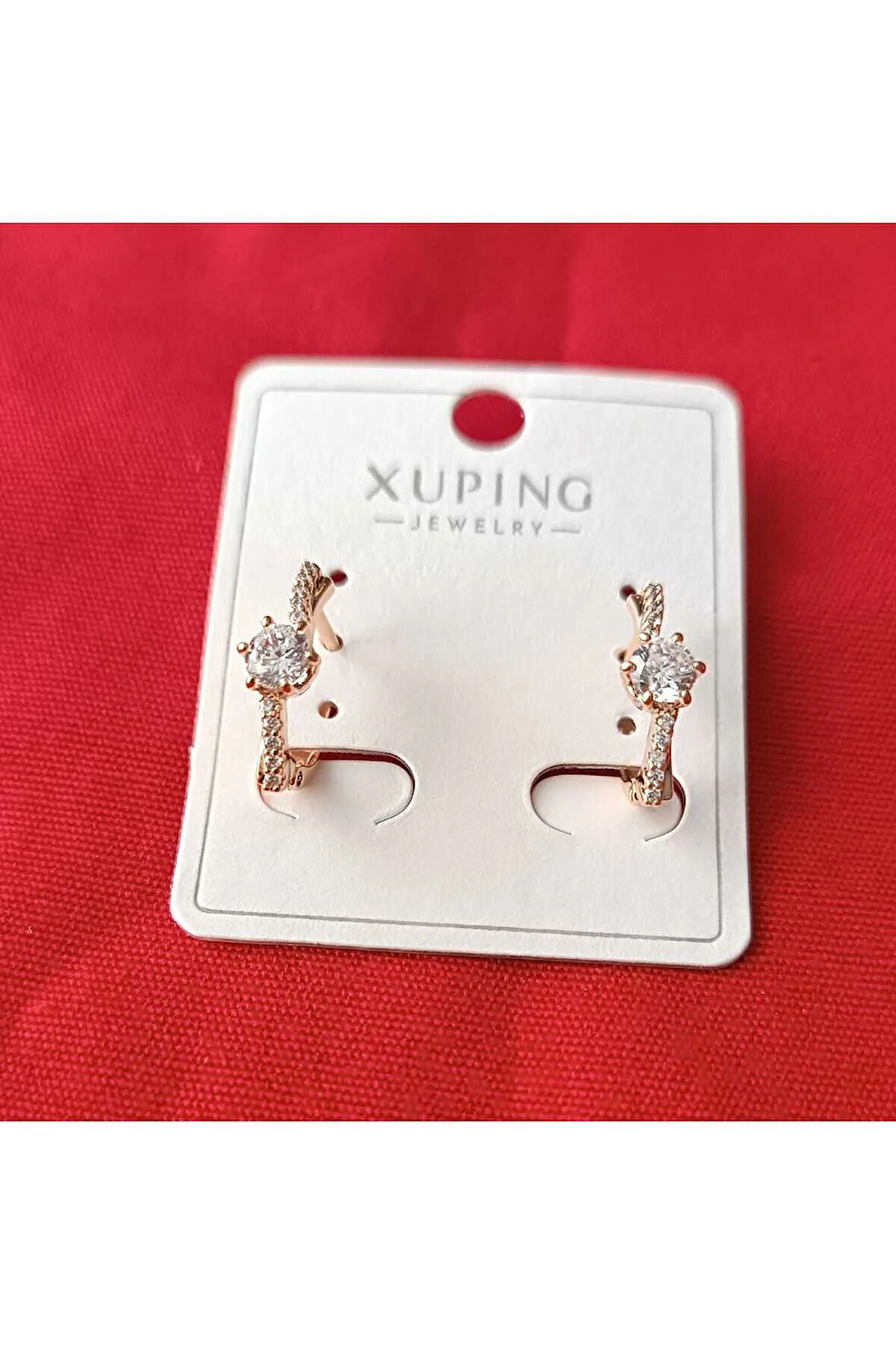 1.Sınıf  Xupıng Taşlı Küpe